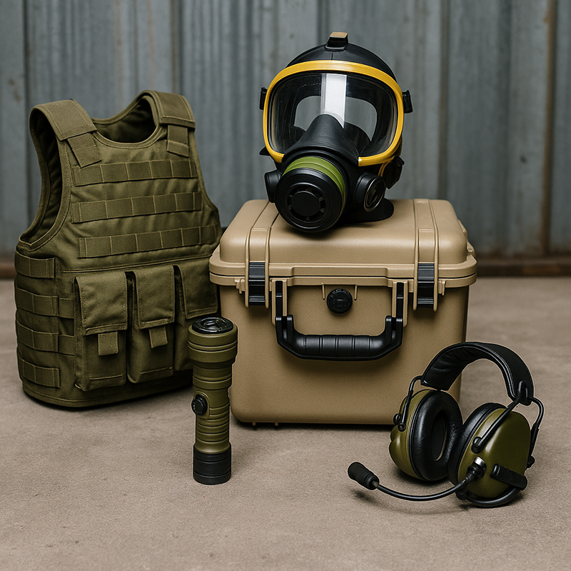 Venta de Equipos de Seguridad Militar y Química